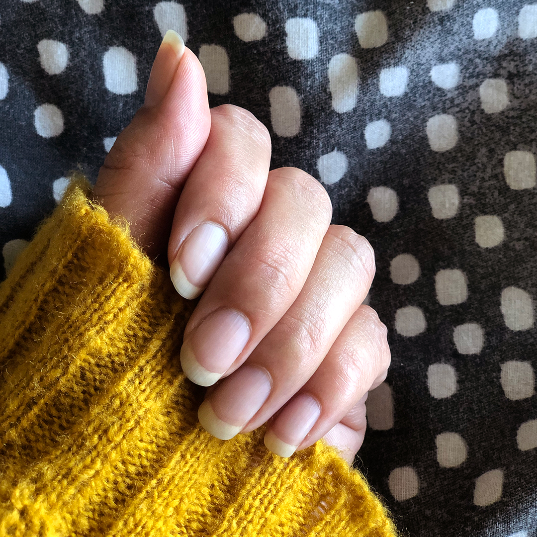 Jeuneora Renew+ Marine Collagen Review Meagan Kerr nails after