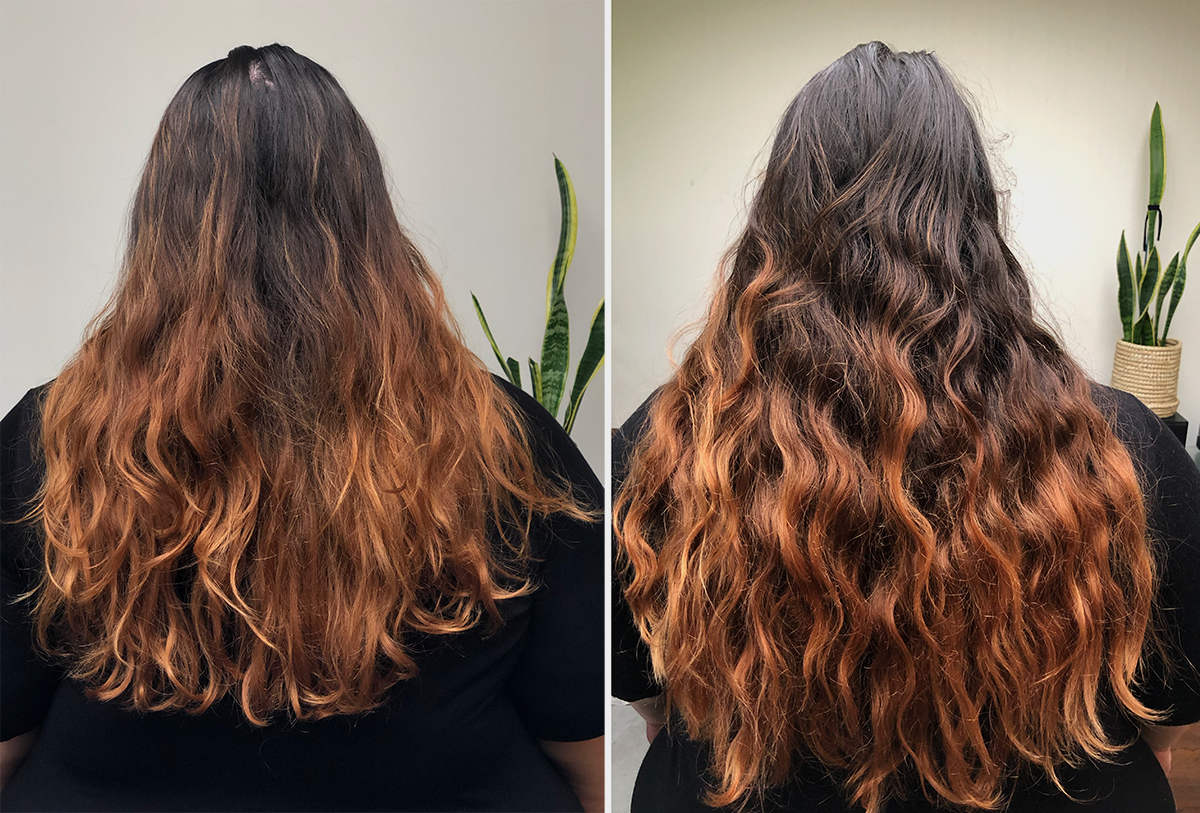 Jeuneora Renew+ Marine Collagen Review Meagan Kerr hair before and after