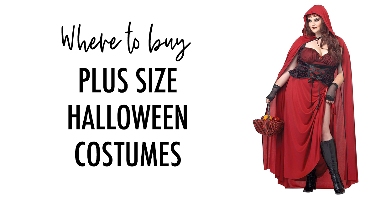 Where to buy plus size Halloween costumes